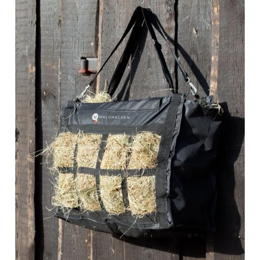 Waldhausen rektangulær høpose, sort 48x60x23 cm