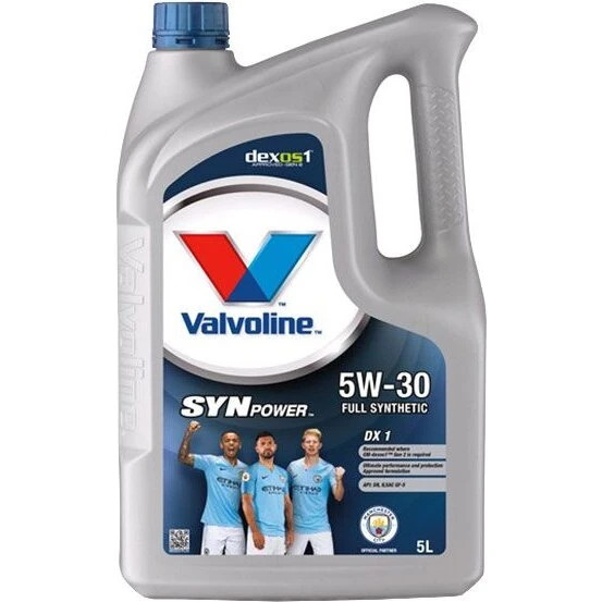 Valvoline SynPower DX1 5W-30 Motorolie 5 L