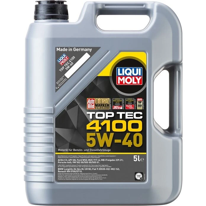 Liqui Moly Top Tec 4100 5W-40 – 5 L