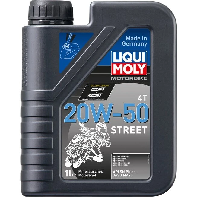 Liqui Moly Motorbike 4T Street 20W-50 - 1 L
