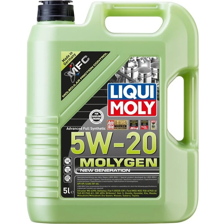 Liqui Moly Molygen 5W-20 Next Generation, 5 L