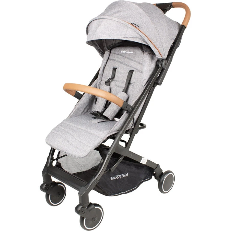 BabyTrold TROLLEY Rejseklapvogn, Grå