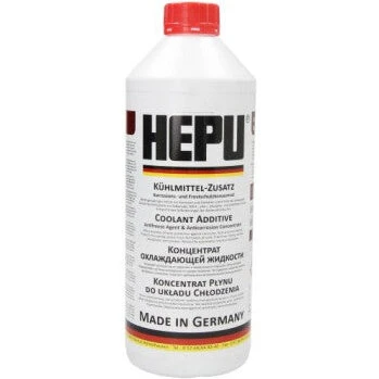 HEPU G12 Antifreeze & Antikorrosion, Rød 1,5L