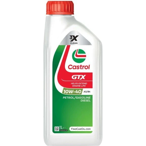 Castrol GTX 10W-40 A3/B4 motorolie 1 L