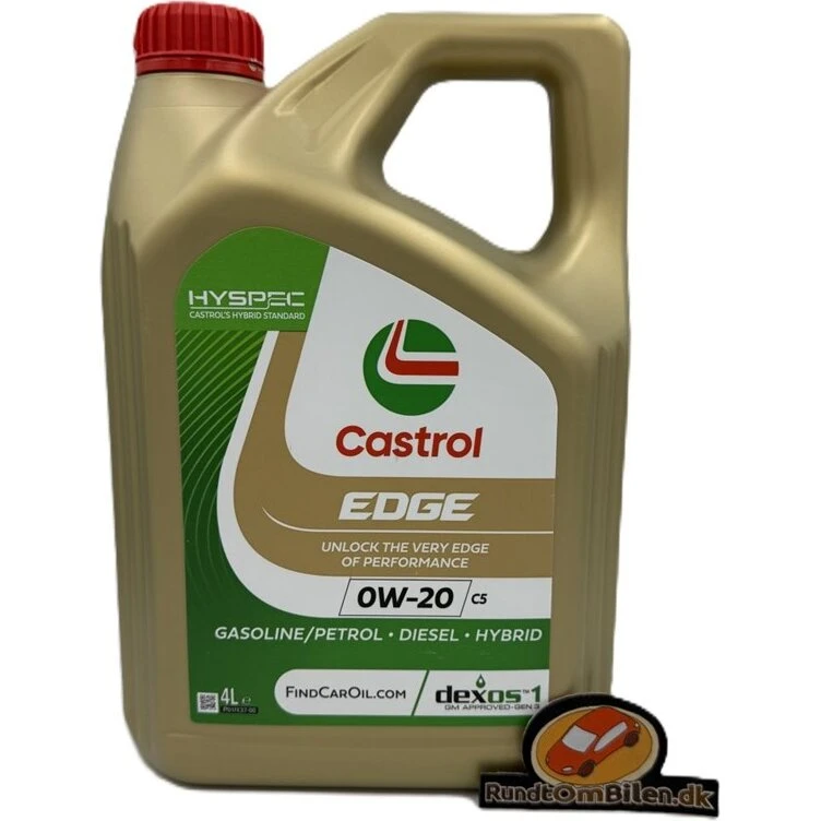 Castrol Edge 0W-20 C5 motorolie 4 L