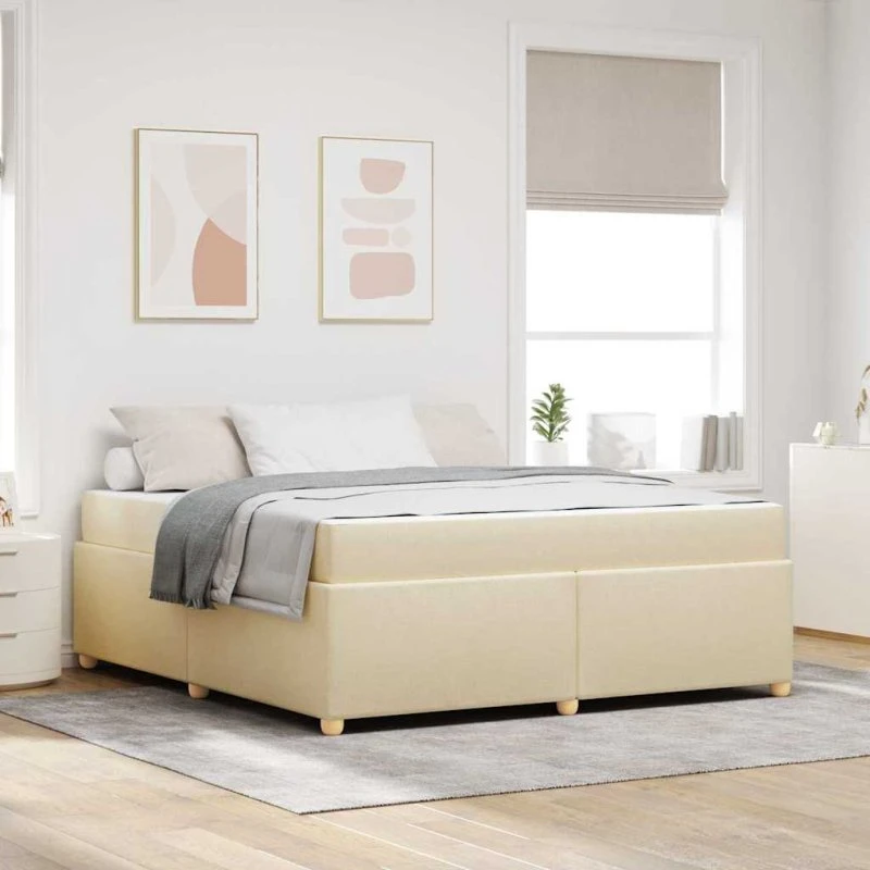 Sengestel Med Madras Creme 180x200 cm