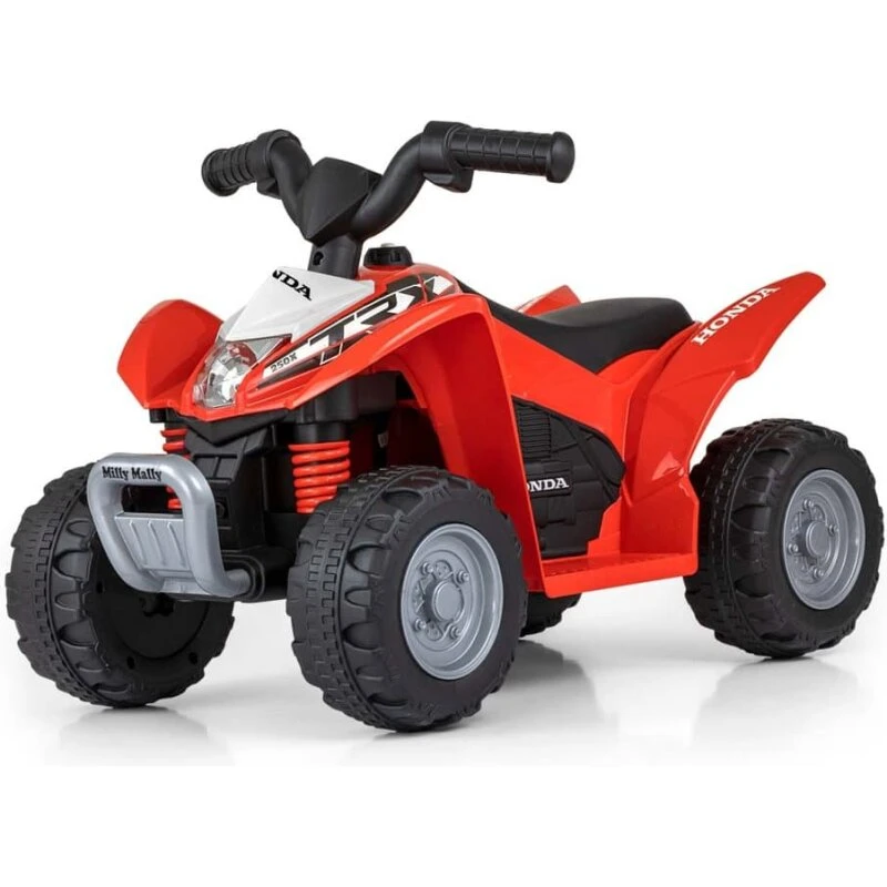 Milly Mally Batteridrevet Honda Quad ATV – Rød