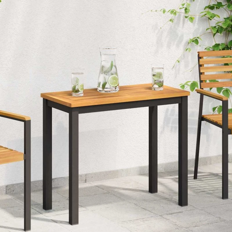 vidaXL Bordplade Akacietræ 100 x 50 x 2 cm Naturlig