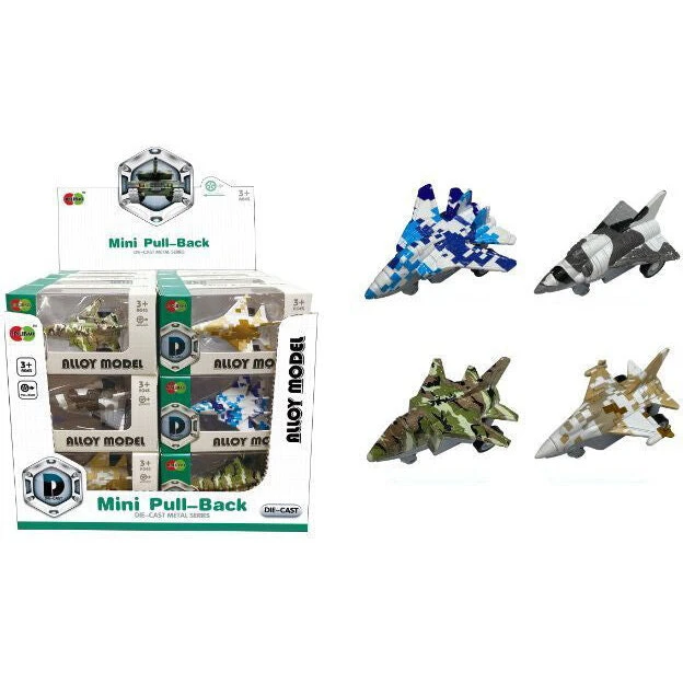 GA toys Mini Metal Fly med pullback, assort. (3+ år)