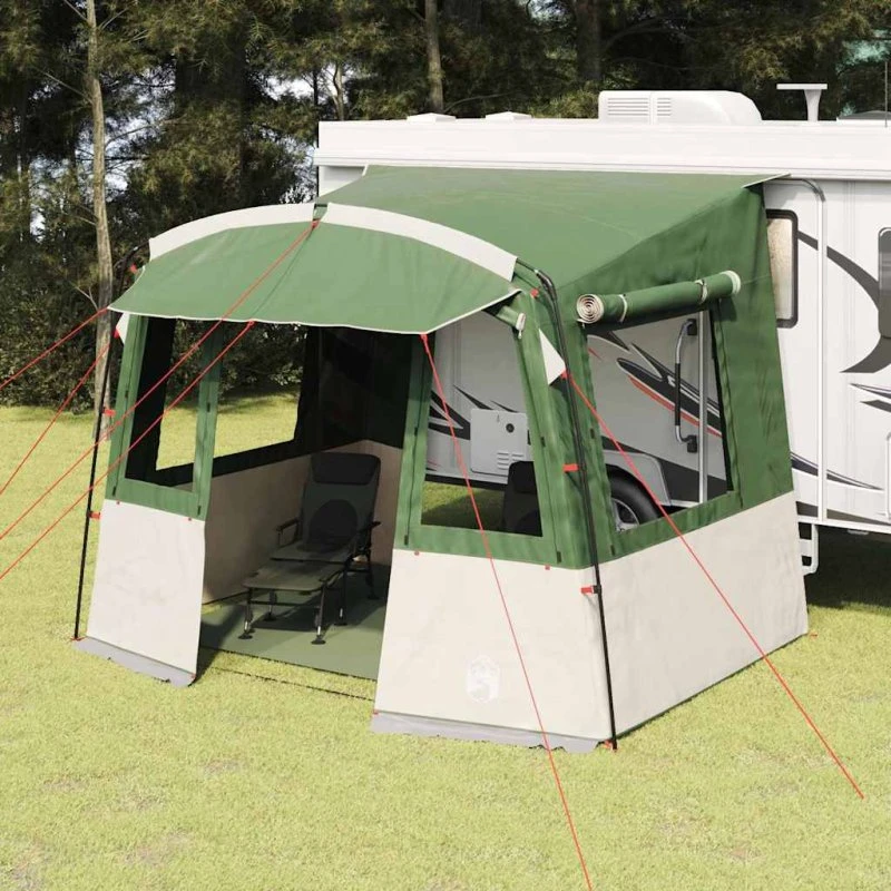 vidaXL Tailgate Telt Grønt 352 x 250 x 240 cm