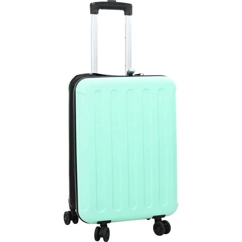 vidaXL Kuffert med lås Mintgrøn 34 x 23 x 55,5 cm