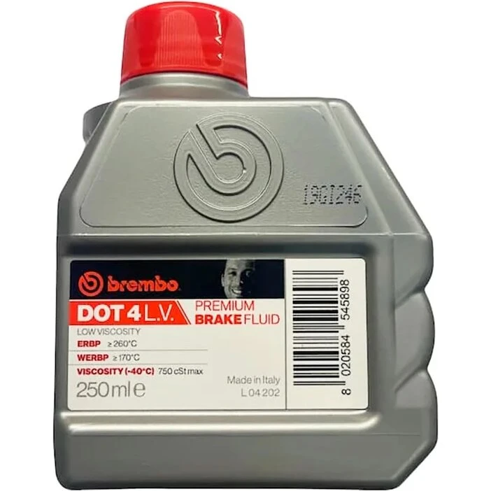 Brembo DOT4 LV bremsevæske 250 ml