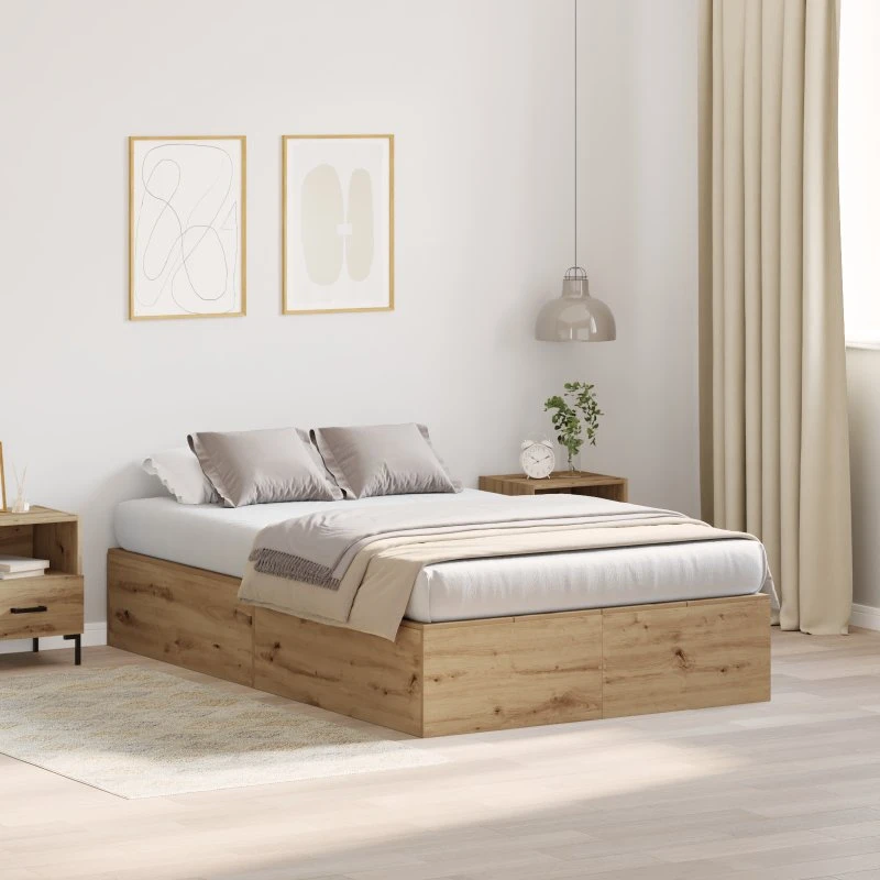 Sengestel Artisan Eg 120x190 cm i Massivt Egetræ