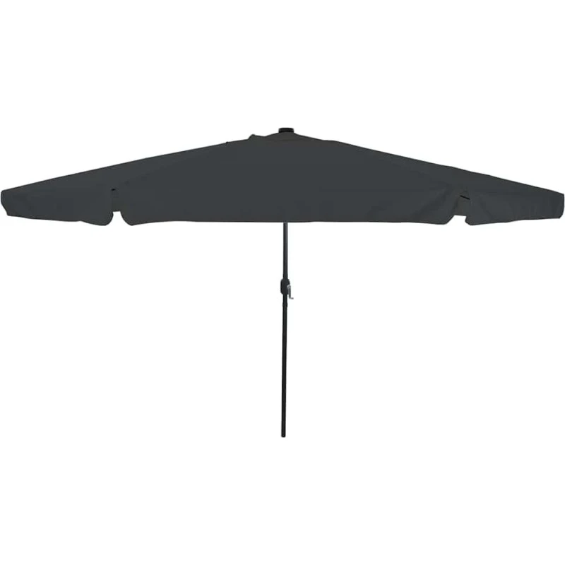 vidaXL Havesol Antracit 395 x 395 x 245 cm