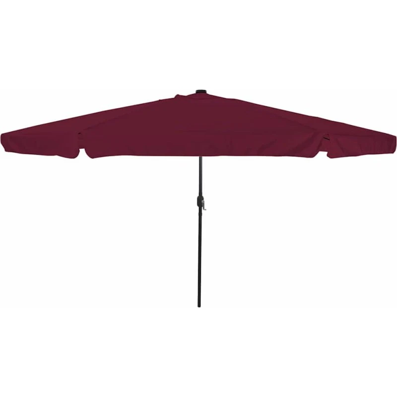 vidaXL Havesol Bordeaux Rød 395 x 395 x 245 cm