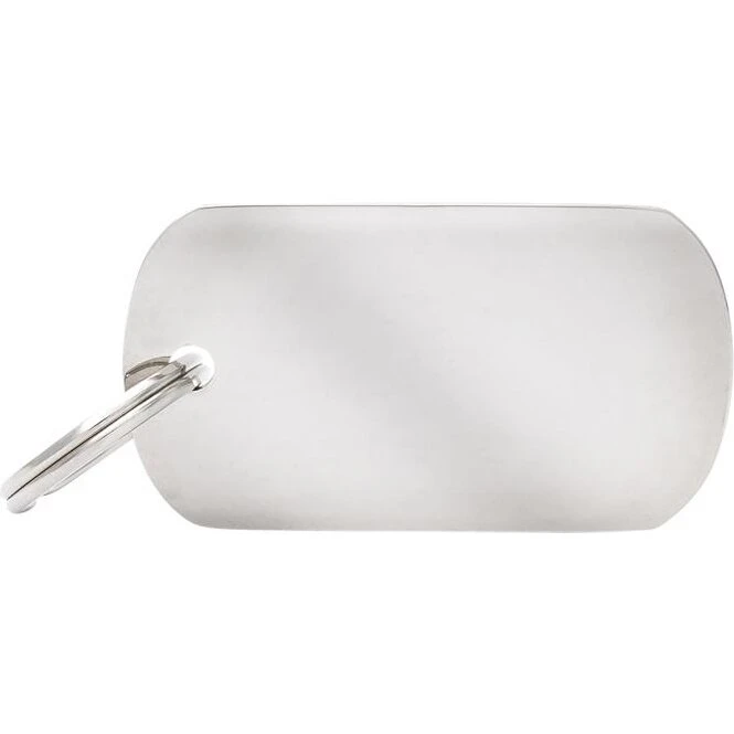 My Family Hundetegn Basic Military i sølv