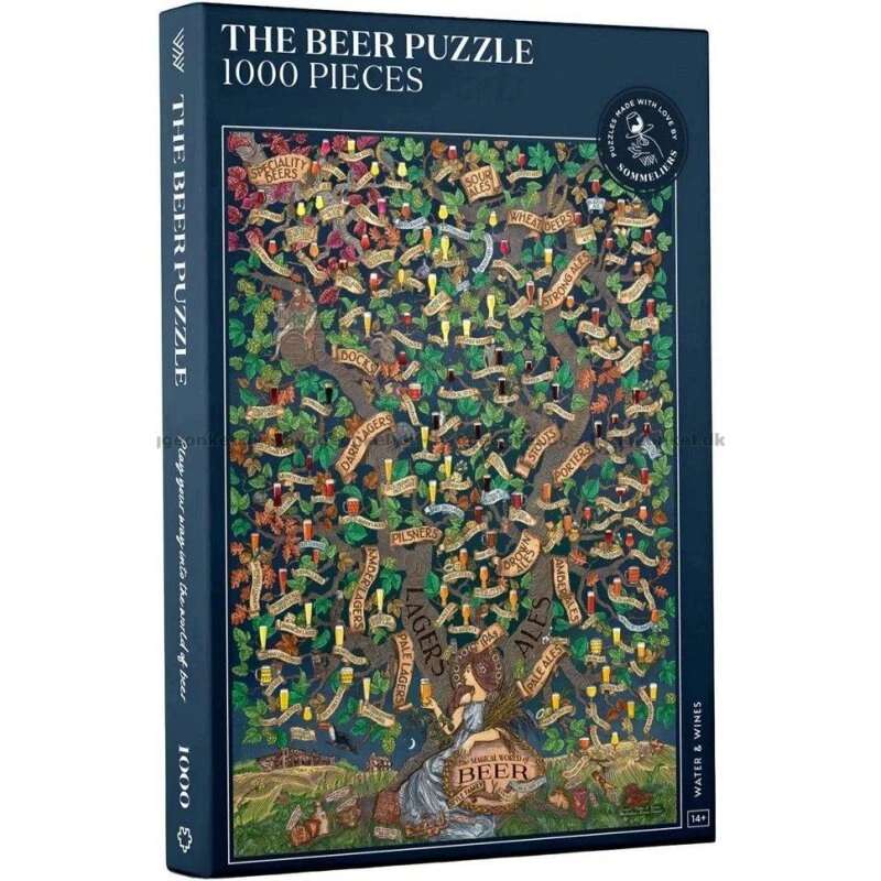 Water & Wines: En verden af øl - 1000 brikker