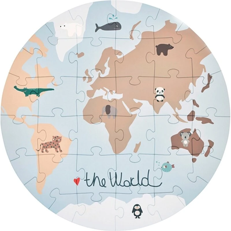 OYOY Verden Puslespil