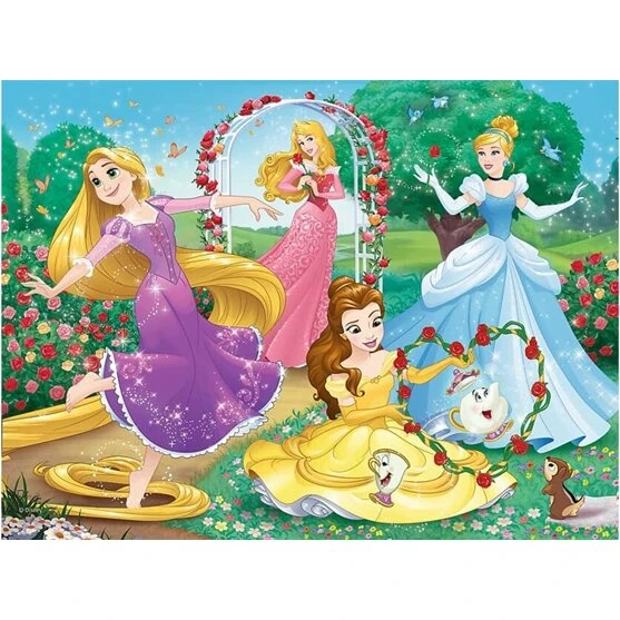 Trefl Disney Prinsesser i haven, 30 brikker