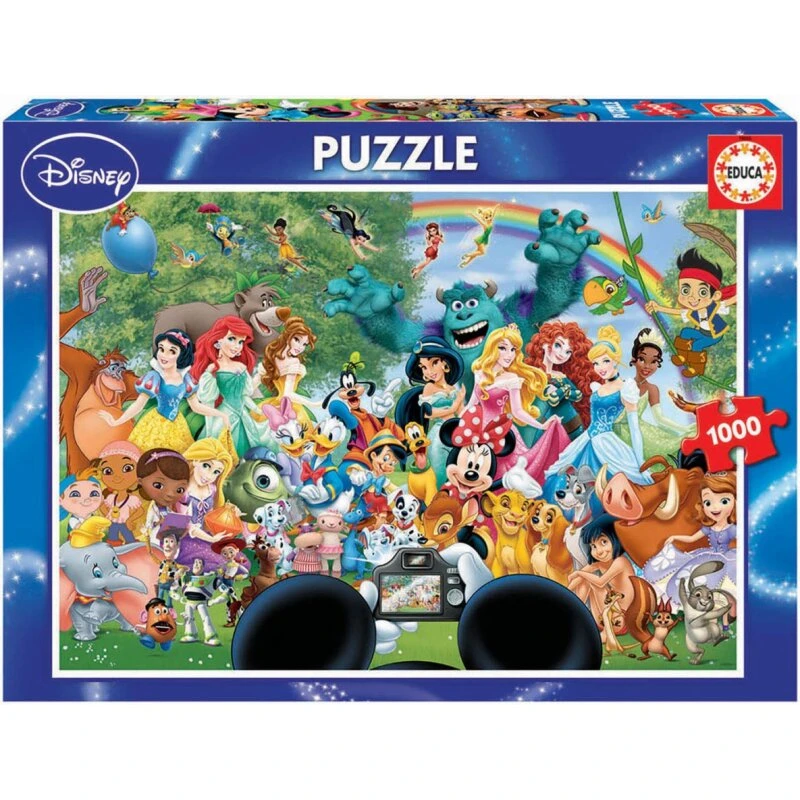 Disneys Vidunderlige Verden puslespil, 1000 brikker (68 x 48 cm)