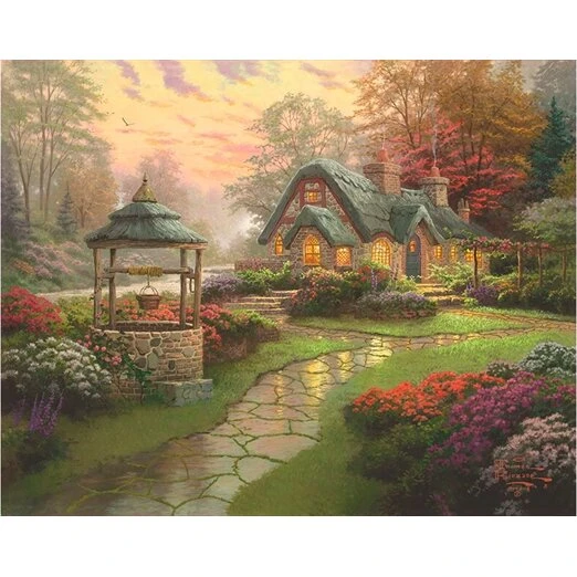 Schmidt Puzzles 1000 brikker - Make a Wish Cottage