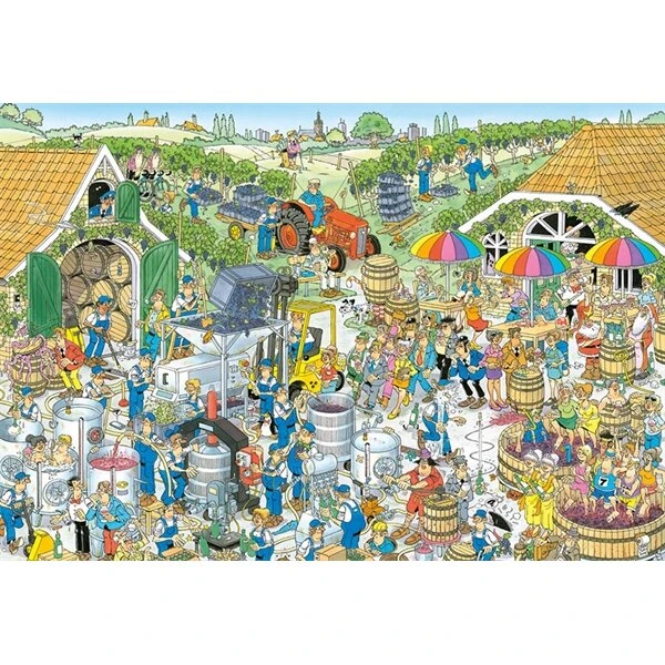 Jan van Haasteren Vindervin 1000 brikker puslespil