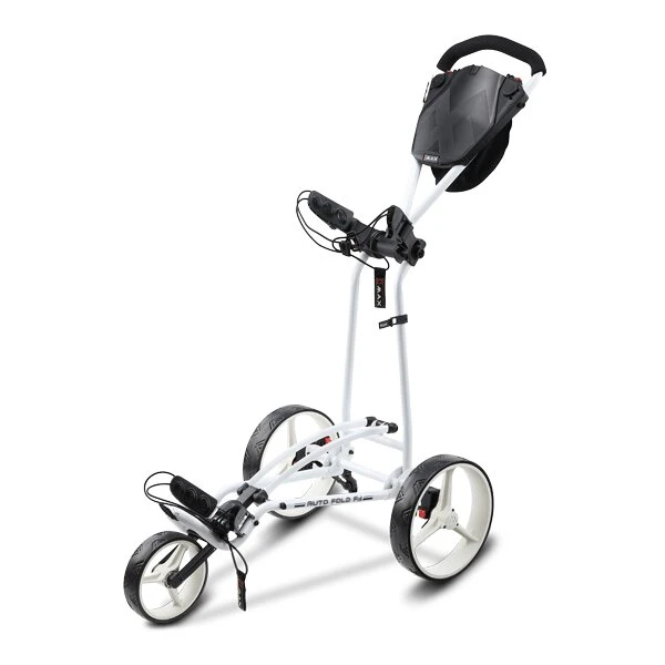 Big Max Autofold FF 3-hjulet golfvogn (hvid)