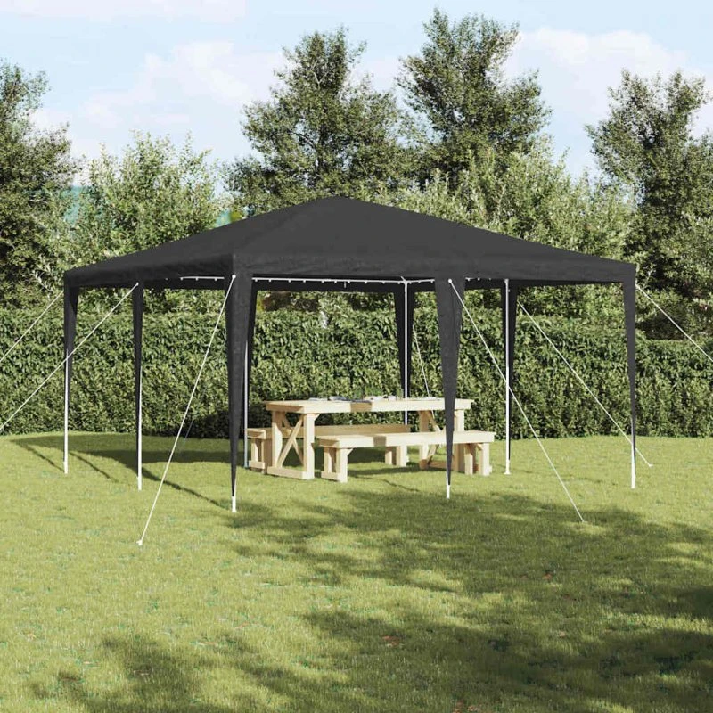 vidaXL Party Tent 400 x 400 x 266 cm, antracit