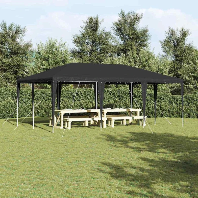 vidaXL Party Tent Antracit 600x400x266 cm
