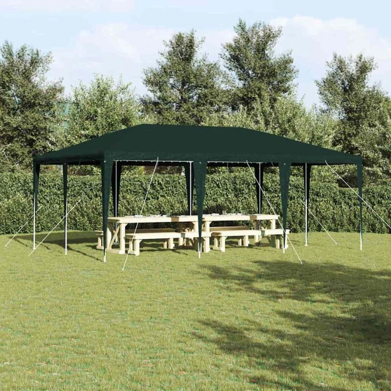 vidaXL Party Tent Grøn 600 x 400 x 266 cm