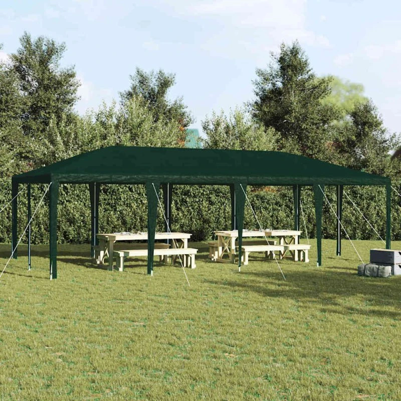 vidaXL Party Tent Grøn 800x400x266 cm
