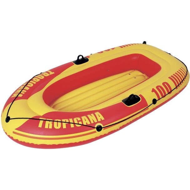 Gummibåd 185 cm med årer