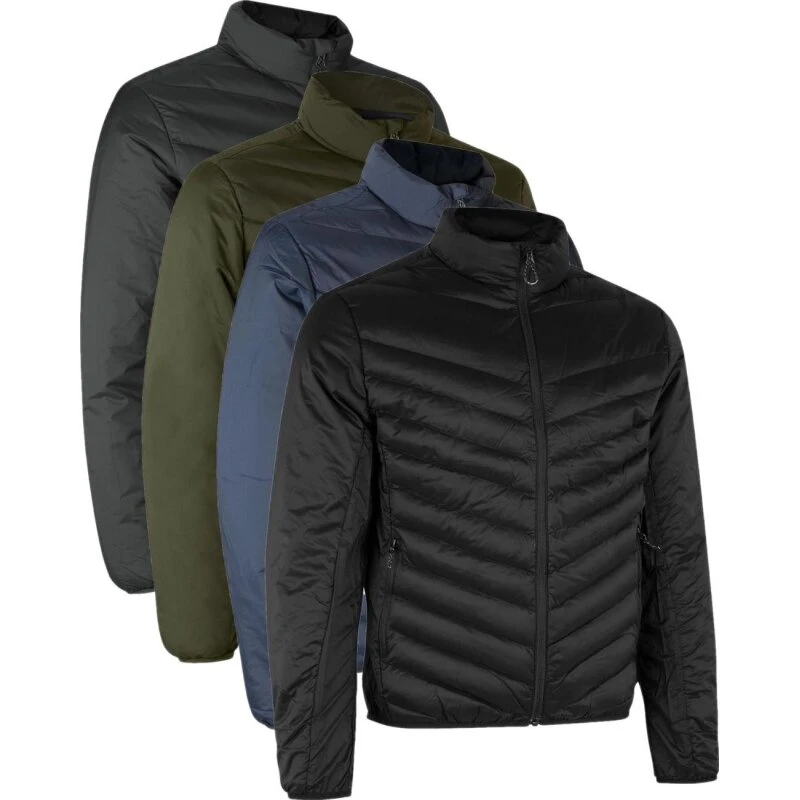 ID® 0896 Padded stretchjakke - Oliven (S-6XL)