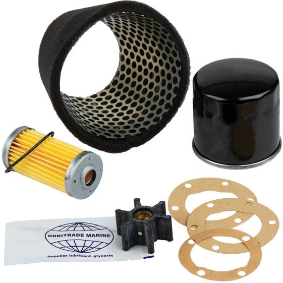 Orbitrade servicesæt til Yanmar 2GM/3GM – komplet servicekit