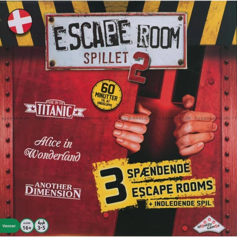 Games Escape Room 2 Dansk (60 min)