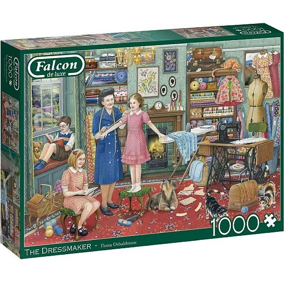 Falcon de Luxe - Kjolesyersken, 1000 brikker