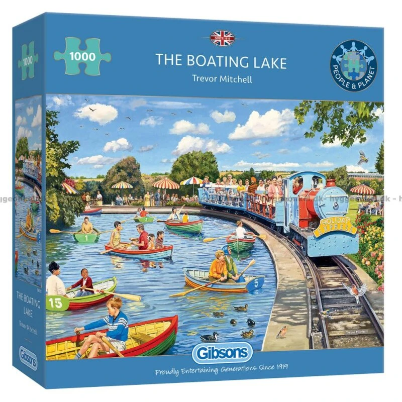 Trevor Mitchell: The Boating Lake, 1000 brikker