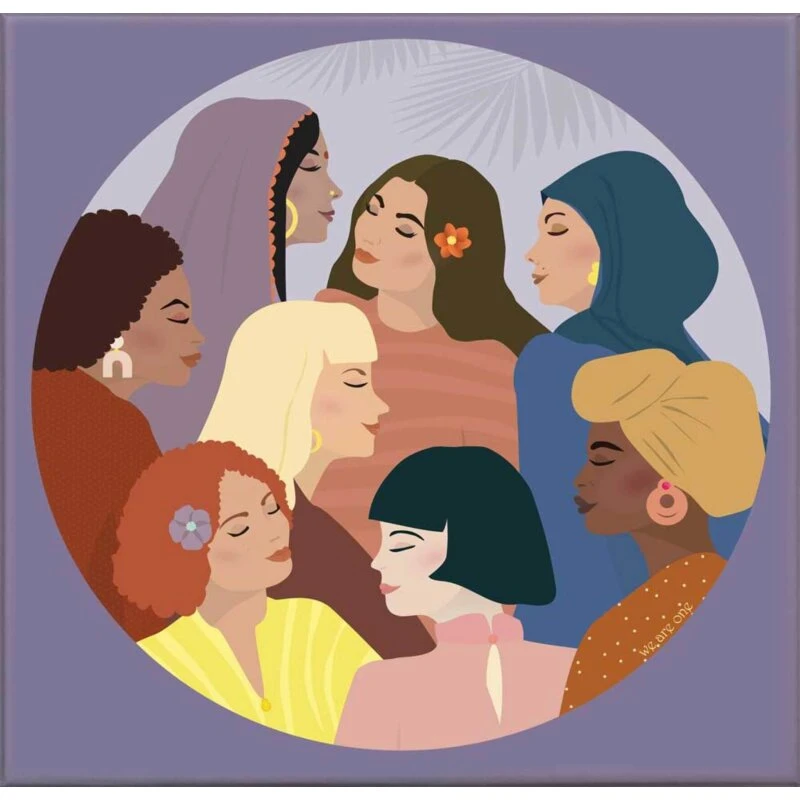 ViSSEVASSE We Are One rundt puslespil 1000 brikker