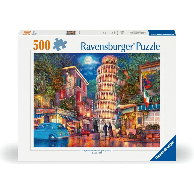 Ravensburger Streets of Pisa – 500 brikker