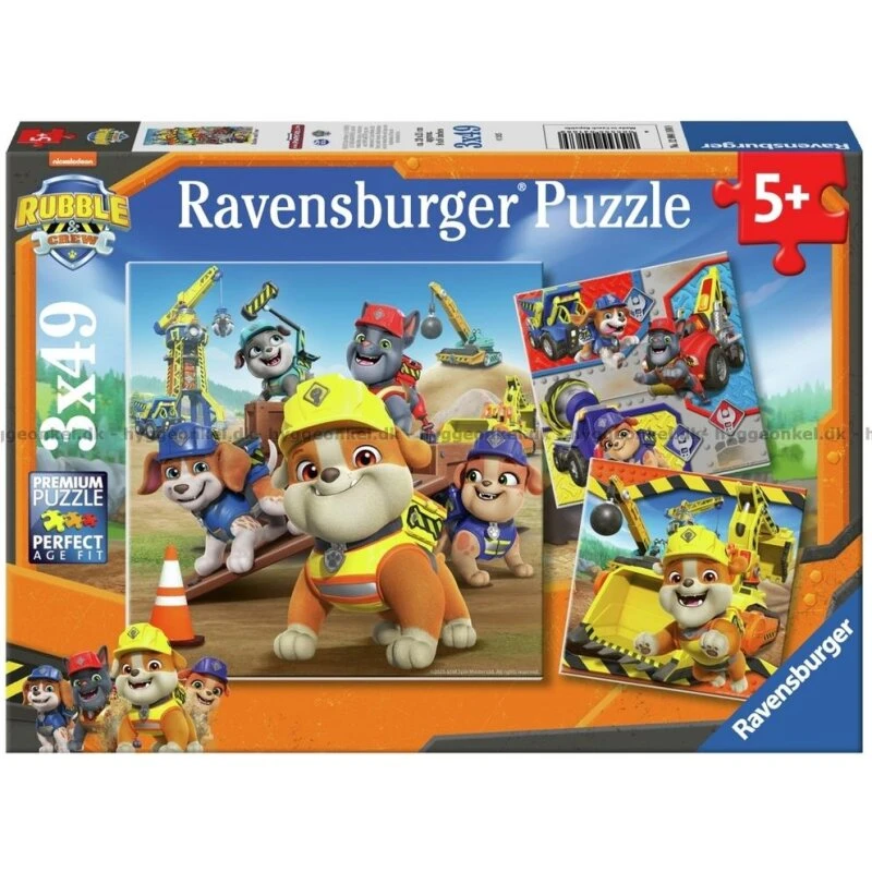 Ravensburger Paw Patrol 3x49 brikker puslespil