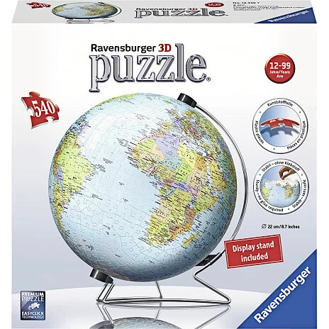 Ravensburger 3D-puslespil Jordklode, 540 dele
