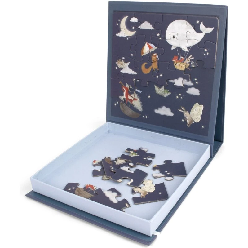 FILIBABBA Dreamy Adventurers magnetisk puslespil