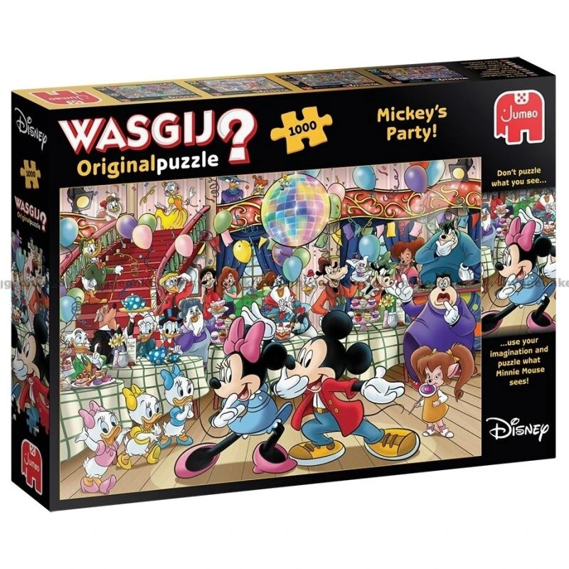 Disney Wasgij Original – Mickey Mouse, 1000 brikker