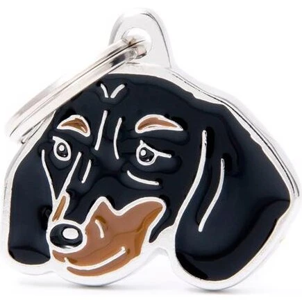 My Family Hundetegn Gravhund, sort/brun