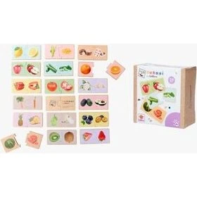 Eichhorn Montessori Puslespil 36 brikker - lindekrydsfiner, FSC