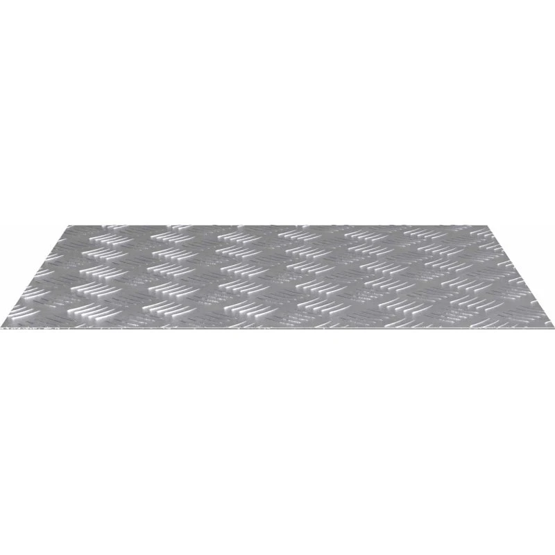 vidaXL Aluminium Trappetrin 60x50 cm Sølv 4 stk