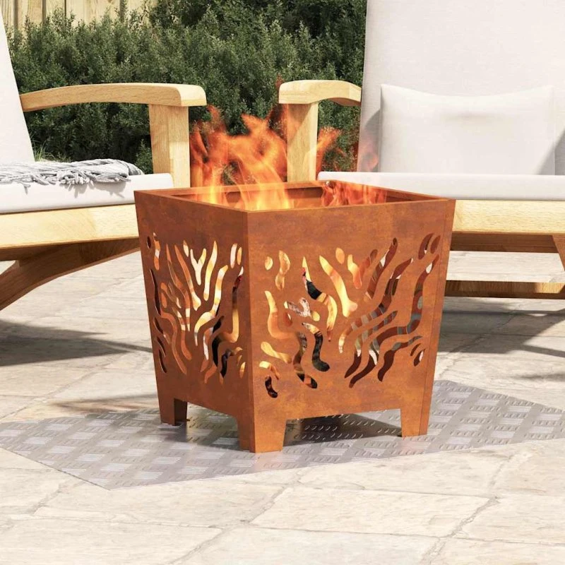 vidaXL Trappe Tredje 2 stk Sølv 60 x 50 cm Aluminium