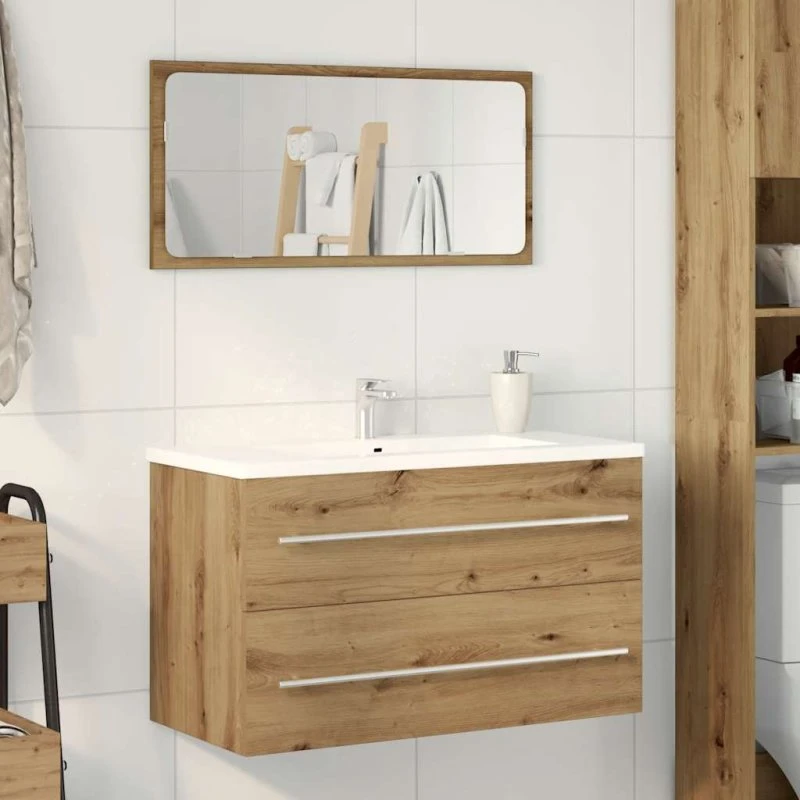 vidaXL Underskab til Håndvask 80x38,5x48 cm, Konstrueret Træ