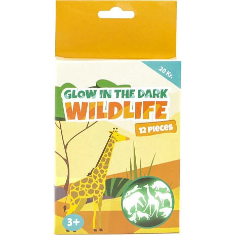 Keycraft Selvlysende Dyr 12-pak