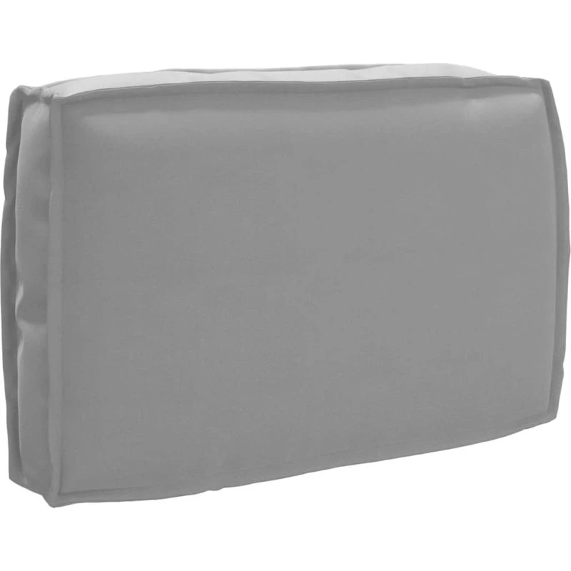 vidaXL Pude Grå 60 x 40 x 12 cm Oxfordstof